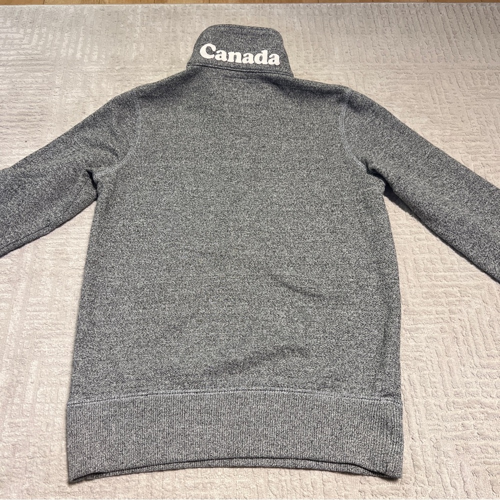 Roots Canada Sweater Quarter Zip Whistler Women’s XXS - Picture 4 of 8
